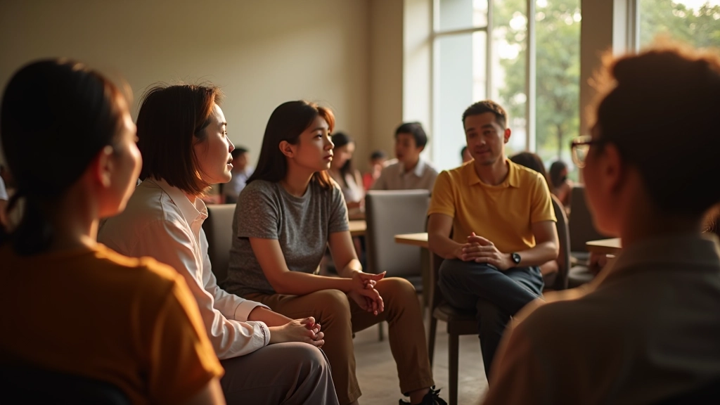 Community members engaged in a workshop session